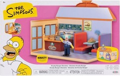 Krusty Burger Diorama from The Simpsons: A Fun Playset for Ages 4 and Up