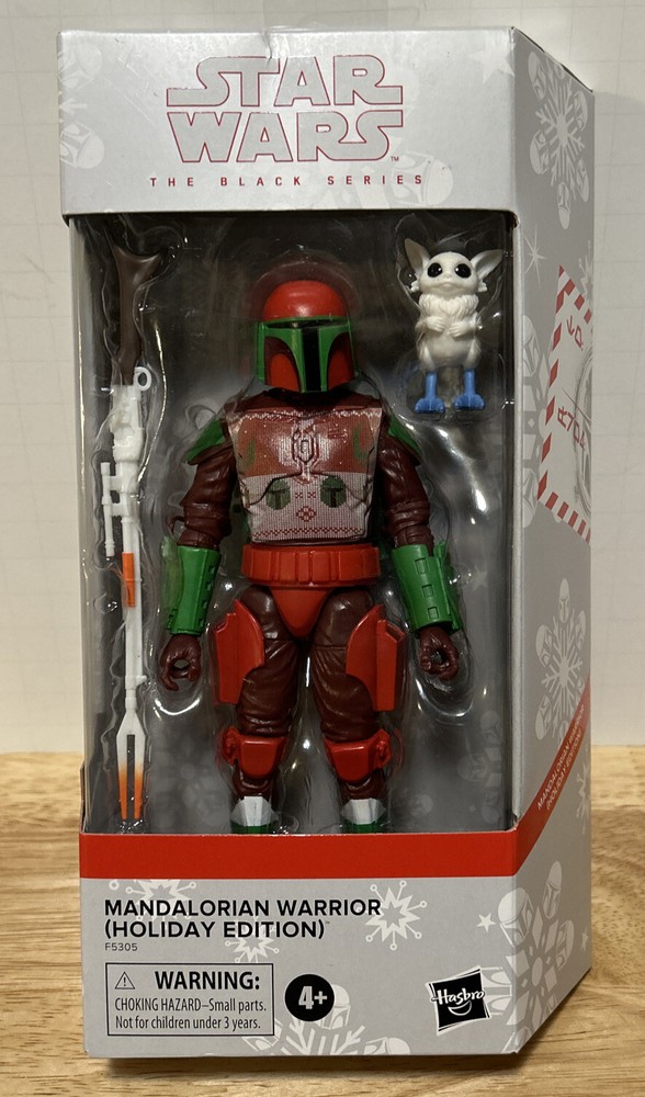 Star Wars The Black Series Mandalorian Warrior (Holiday Edition)