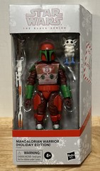 Star Wars The Black Series Mandalorian Warrior (Holiday Edition)