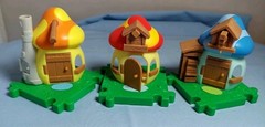 Jakks 2013 Smurfs Micro Village Garden, Water, Treasure, 19 Tiles & 10 Smurfs
