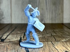 Warrior Art: Handcrafted Gladiator Resin Figurine 60mm Collectible Sculpture