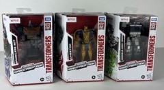 Transformers War For Cybertron Netflix Hasbro •Cheetor •Sparkles Bot •ArmyDrone