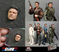 pedro pascal head 1/10 for neca 1/12 for ML shipping within 7 day