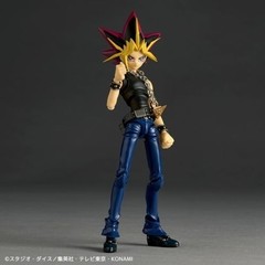 Kaiyodo Revoltech Yami Yugi -Yu-Gi-Oh! Duel Monsters- with Bonus Parts New