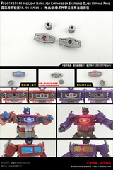 Shockwave Lab SL-143/144 Light Matrix Upgrade Kit FOR OPs Prime Earthrise/SG