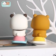 MITAO Sweet Lovely Panda Couple Bubu and Dudu Figure Deco Art Bear Toy Xmas Gift