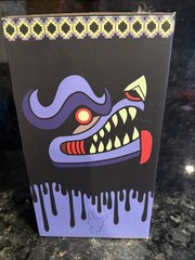 Kidrobot Tlaloc 8 In Dunny Jesse Hernandez Urban Aztec Red LE 200 Never Opened