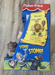 VTG! 1996 Fisher Price Great Adventures “GIANT” Stompin’ & Punchin’ Villain! NEW