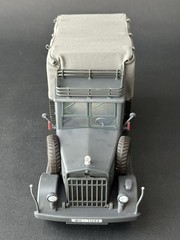 Indiana Jones 1:18 WWII German “Fabric” Cargo Truck 3.75 Raiders Of The Lost Ark