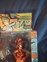 Futurama Toynami Figure Clobberella Leela Complete Santa Robot Build A Bot BAF