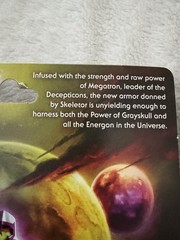 Mattel Masters of The Universe X Transformers Megatron Armor Skeletor Figure NIB
