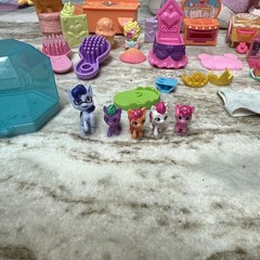 Lot Of Vintage And Y2K My Little Pony Hasbro Furniture And More