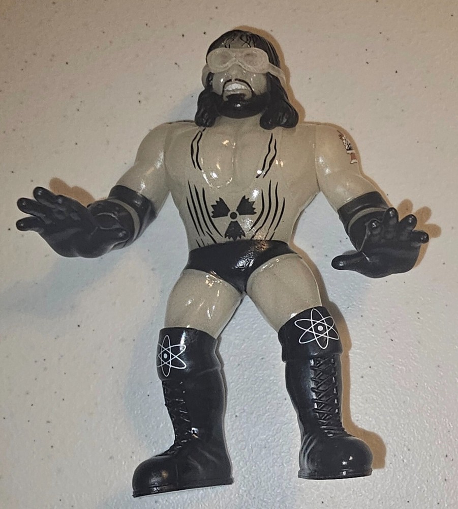 WWE WWF Glow Adam Bomb Wrestling Figure Epic Chella Toys Custom Hasbro