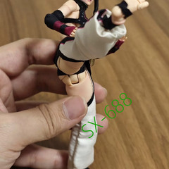 1/12 Scale CustomLady Top+ Pants Set for 6”Romankey Figure Body