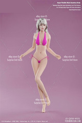 JIAOU DOLL JO-Q05B 1/6 Flexible Female Seamless Body Small Bust 12″Action Figure