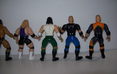 Lot of Vintage 1990s Jakks Pacific Wrestling Action Figures WWF
