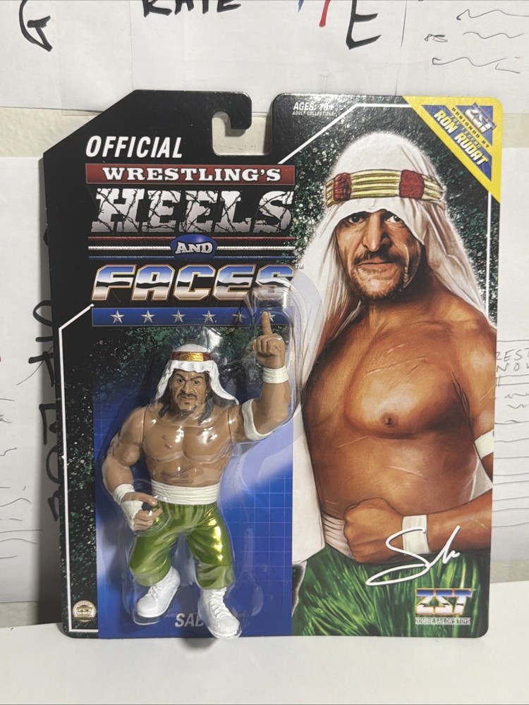 ZST SABU Zombie Sailor Wrestling Figure Heels Faces Series 1 MOC ECW WWE WCW MOC