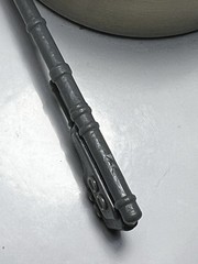 VINTAGE STAR WARS ROTJ 1985 BARADA YAK FACE NIKTO SPEAR STAFF WEAPON ACCESSORY