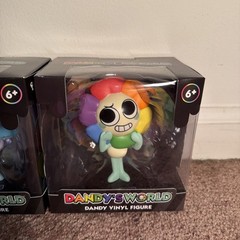 CultureFly Dandys World Dandy & Astro Vinyl Statue Set of 2 Figures NEW MIB