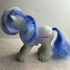 Vintage My Little Pony G1 Big Brother Ponies MLP 4 Speed Trucker 87-Description