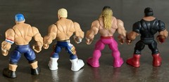 Mattel WWE Knuckle Crunchers Lot Of 4 Cody Roman Seth John Cena 2023 3″ Figures