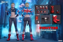 PLAY TOY P027 1/6 The Fighter 6 Girl Cammy Female Action Figure Model In Stock