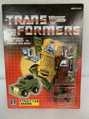 Transform G1 minibot autobot Brawn 6 color reissue mint MISB Free Shipping