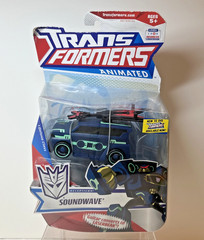 TRANSFORMERS ANIMATED Deluxe Decepticon Soundwave