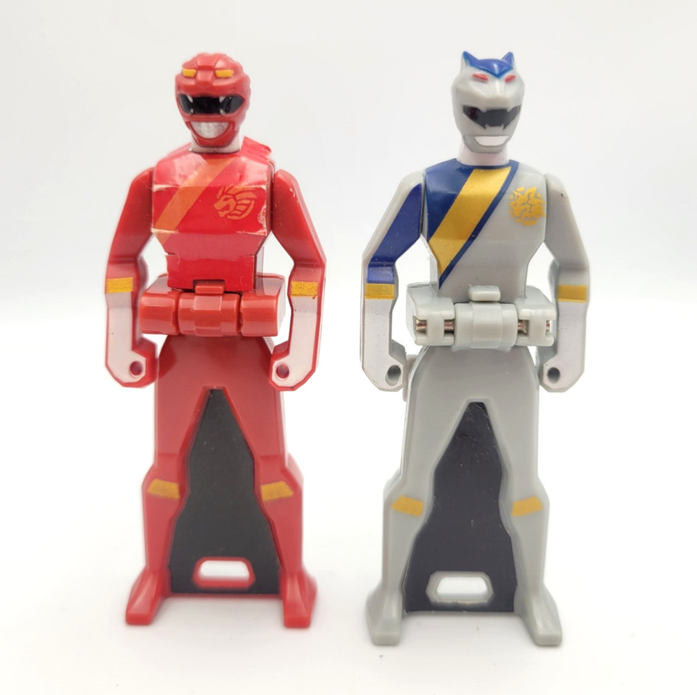 Gaoranger Gao Red Silver Ranger Key Gokaiger Sentai Power Rangers Bandai US SELL