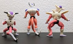 Dragon Ball Z Irwin Frieza Action Figure lot of 3