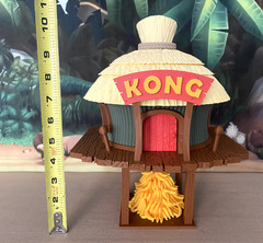 Donkey Kong Country Jungle Tree House Figure Playset; Nintendo Toy; READ