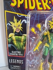Marvel Legends Electro Francine Frye 6″ Figure – NR NEW Spider-Man HASBRO 2025