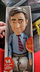 Steve Carrell Jakks Pacific 40 Year Old Virgin Andy Stitzer Shelf Talker Figure