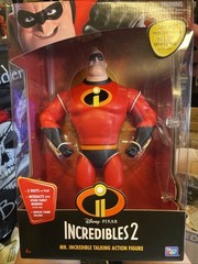 DISNEY PIXAR INCREDIBLES 2 MR INCREDIBLE TALIKING ACTION FIGURE Toy NEW SEALED