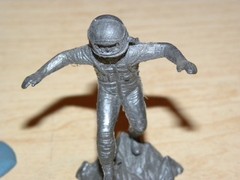 Lot Of 2 Military Figures Action PILOT AND ASTRONAUT VINTAGE 1960’S