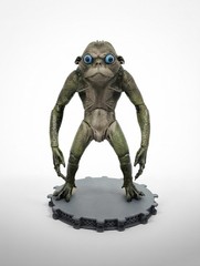 Bud Kalisk Predator Badlands Figure – Hand-Painted 15cm Custom w/ Stand