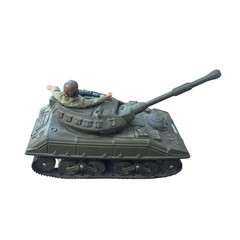 Sunny Smile Strike Force Tank Blow Mold Style 12″ Figure Vintage Vehicle