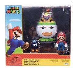 Super Mario and Bowser Jr 2.5-in Figure Set 5-Pack