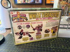 Mighty Morphin Power Rangers WHITE TIGERZORD SignedAutographed Jason David Frank
