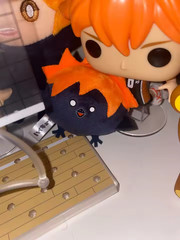 Haikyuu Crow Hinata Shoyo Keychain Keyring Cosplay Toy
