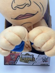 WWE Rumble Champs John Cena Fighting Plushie 11” Sound & Motion New