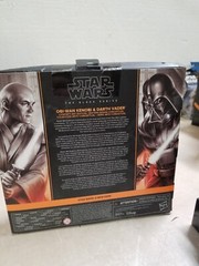 Star Wars The Black Series 6″ Concept Art Obi-Wan Kenobi & Darth Vader D23 Expo