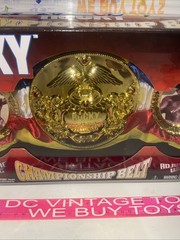 Jakks Pacific Rocky Balboa Championship Belt Sylvester Stallone AFA 85 NEW 🔥