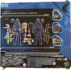 GI Joe Classified Series Cobra Valkyries 2 Pack – Open/Damaged Box