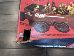 GI Joe Amphibious Personnel Carrier APC Complete With Box And Paperwork