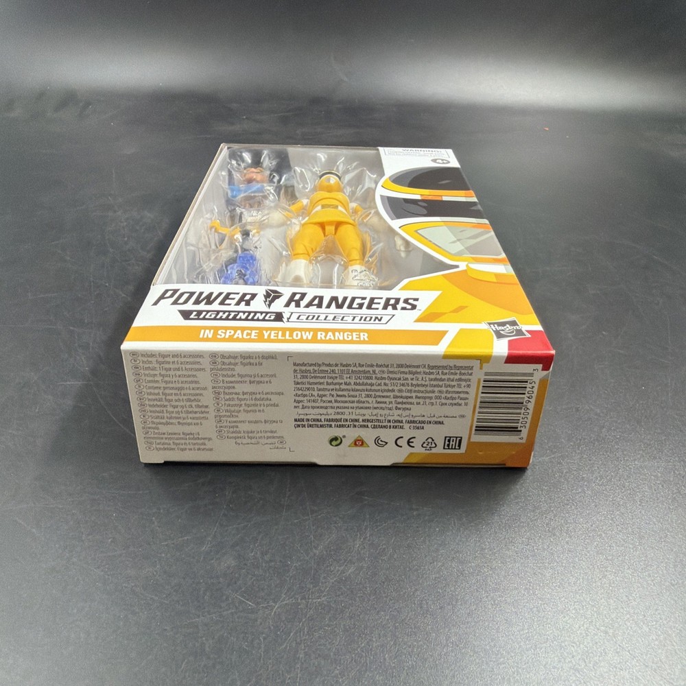 Power Rangers Lightning Collection In Space Yellow Ranger