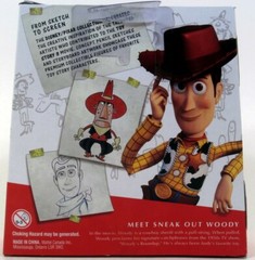 Toy Story 3 Disney Pixar Adult Collection 3.75″ SNEAK OUT WOODY figure cowboy