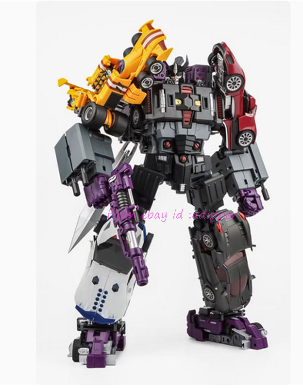 Perfect Tfm Havoc Menasor Original Color Version 5 Boxes Christmas Gifts Action