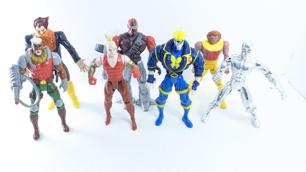 Lot Of Marvel Toybiz Figures Super Hero Villain Toys Vintage 90’s Bundle #4