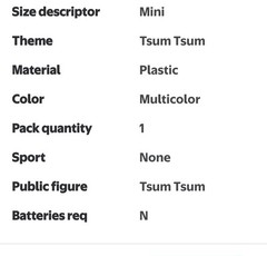 Marvel Tsum Tsum Blind Pack Story Action Figures Set♡ Ages 6 and up♡Lot Of 2